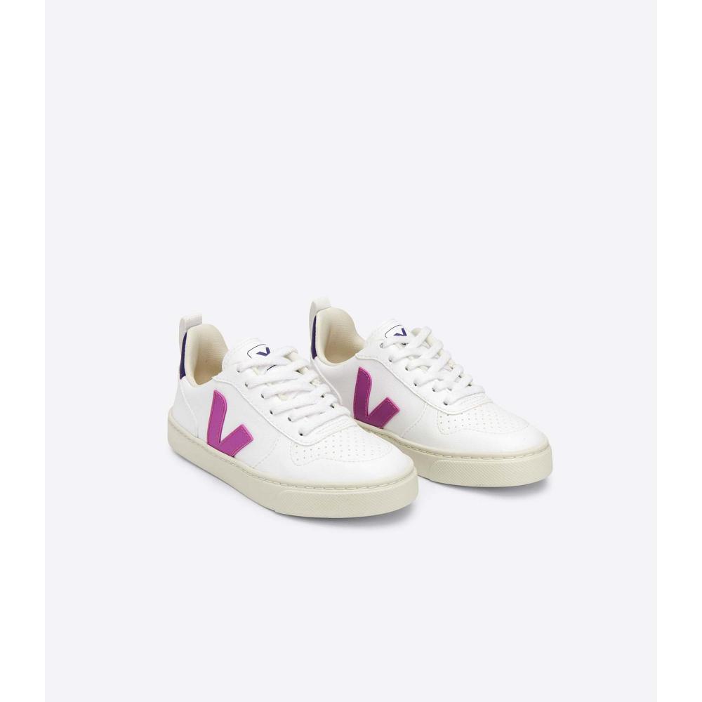 Αθλητικά Παπούτσια παιδικα Veja V-10 LACES CWL White/Purple | GR 864UZG